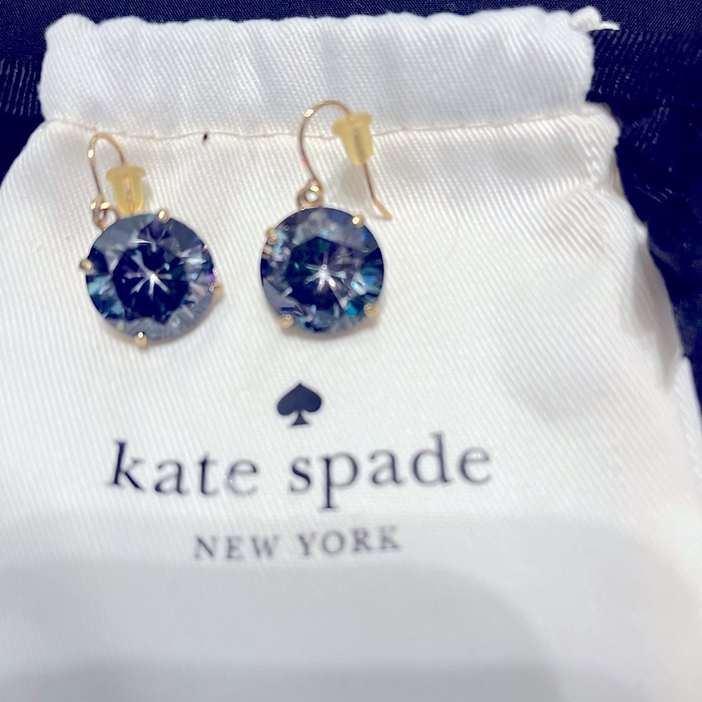 Kate Spade mystic topaz earrings
